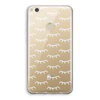 CaseCompany Wimpers: Huawei Ascend P8 Lite (2017) Transparant Hoesje