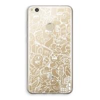 CaseCompany Vexx City #2: Huawei Ascend P8 Lite (2017) Transparant Hoesje