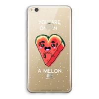 CaseCompany One In A Melon: Huawei Ascend P8 Lite (2017) Transparant Hoesje