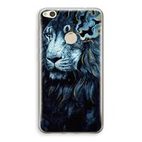 CaseCompany Darkness Lion: Huawei Ascend P8 Lite (2017) Transparant Hoesje