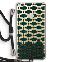 CaseCompany Moroccan tiles: Huawei Ascend P8 Lite (2017) Transparant Hoesje met koord