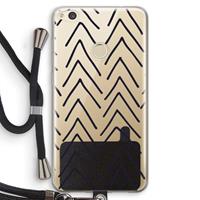 CaseCompany Marrakech Arrows: Huawei Ascend P8 Lite (2017) Transparant Hoesje met koord