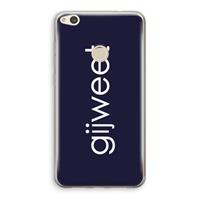 CaseCompany Gijweet: Huawei Ascend P8 Lite (2017) Transparant Hoesje