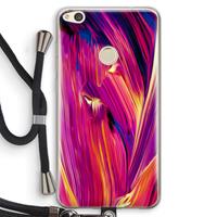 CaseCompany Phoenix: Huawei Ascend P8 Lite (2017) Transparant Hoesje met koord