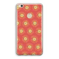CaseCompany Zon: Huawei Ascend P8 Lite (2017) Transparant Hoesje