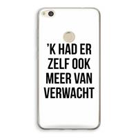 CaseCompany Meer verwacht: Huawei Ascend P8 Lite (2017) Transparant Hoesje