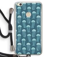 CaseCompany Kwallie: Huawei Ascend P8 Lite (2017) Transparant Hoesje met koord