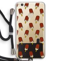 CaseCompany Yummy: Huawei Ascend P8 Lite (2017) Transparant Hoesje met koord