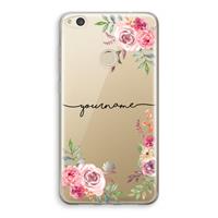CaseCompany Rozen: Huawei Ascend P8 Lite (2017) Transparant Hoesje