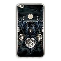CaseCompany Sinister Wings: Huawei Ascend P8 Lite (2017) Transparant Hoesje