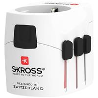 Skross 1302460 Reiseadapter Pro Light USB (2xA)