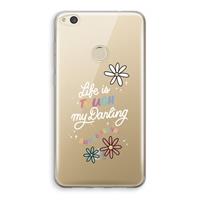 CaseCompany Tough Life: Huawei Ascend P8 Lite (2017) Transparant Hoesje