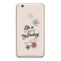 CaseCompany Tough Life: Huawei Ascend P8 Lite (2017) Transparant Hoesje