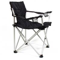 Basic Nature - Travelchair Komfort - Campingstoel zwart