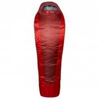 RAB Solar Eco 3 Long Mummy Slaapzak Synthetisch Rood