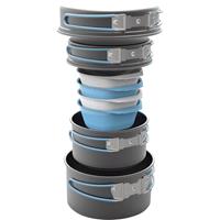 Highlander Camping Kochgeschirr Apex 1 Set CP211 Aluminium, Kunststoff