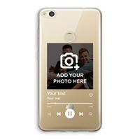 CaseCompany Music Player: Huawei Ascend P8 Lite (2017) Transparant Hoesje