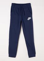 Nike NSW Broek Fleece Club - Navy/Wit Kinderen