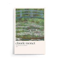 Walljar | Poster The Japanese Footbridge, Monet