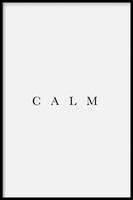 Walljar | Ingelijste poster Calm