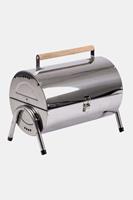 Bo-Camp Barbecue Barrel Houtskool RVS BBQ Zilver