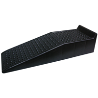 AutoStyle Kunststof oprijdbruggen - zwart - set à 2 stuks (Hoogte 17cm