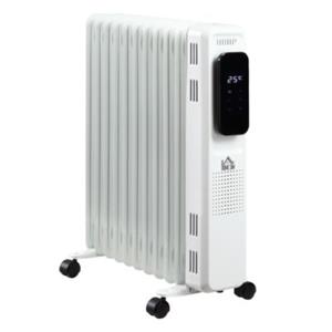 HOMCOM Ölradiator durch Strom erhitzt weiß