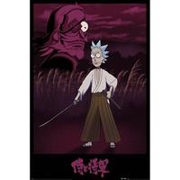 Pyramid Rick And Morty Samurai Rick Poster 61x91,5cm