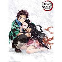 Abystyle Demon Slayer Tanjiro & Nezuko Snow Poster 38x52cm