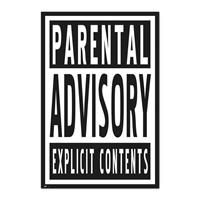 Grupo Erik Parental Advisory Vertical Poster 61x91,5cm