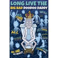 Grupo Erik Rick And Morty Doodoo Daddy Poster 61x91,5cm