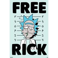 Grupo Erik Rick And Morty Free Rick Poster 61x91,5cm