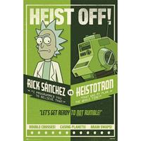 Grupo Erik Rick And Morty Season 4 Heist Off Poster 61x91,5cm