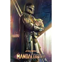Grupo Erik Star Wars The Mandalorian Clan Of Two Poster 61x91,5cm
