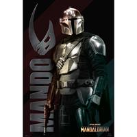 Grupo Erik Star Wars The Mandalorian Mando Poster 61x91,5cm