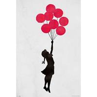 Grupo Erik Brandalised Girl Floating Original Poster 61x91,5cm