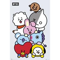 Grupo Erik Bt21 Characters Poster 61x91,5cm