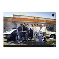 Grupo Erik Bts Gas Station Poster 91,5x61cm