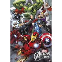 Grupo Erik Marvel Avengers Assemble Poster 61x91,5cm