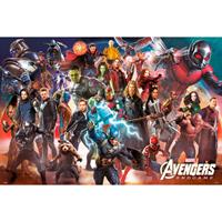 Grupo Erik Marvel Avengers Endgame Line Up Poster 91,5x61cm