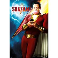 Grupo Erik Dc Comics Shazam One Sheet Poster 61x91,5cm