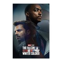 Grupo Erik Marvel Falcon And Winter Soldier Poster 61x91,5cm