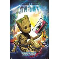 Grupo Erik Marvel Guardians Of The Galaxy Vol 2 Groot Poster 61x91,5cm