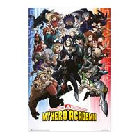 Grupo Erik My Hero Academia Class 1-a And Class 1-b Poster 61x91,5cm