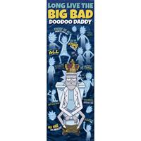 Grupo Erik Rick And Morty Doodoo Daddy Poster 53x158cm