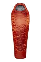 RAB Solar Eco 1 Mummy Slaapzak Synthetisch Rood