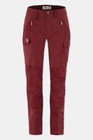 Fjällräven Nikka Curved Broek Dames Bordeaux / Kastanjebruin