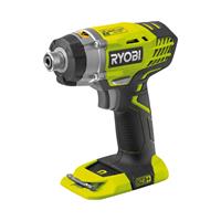 Ryobi Ryobi RID1801M. Producttype: Slagmoersleutel, Kleur van het product: Zwart, Geel. Aandrijvingsgrootte: 1/4", Stationair toerental (max): 3200 RPM, Maximum koppel: 220 Nm. Stroombron: Batteri