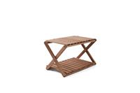 Human Comfort Stoffschrank Campingregal Jabrun 2 Faltschrank Falt Regal Beistell Tisch Holz
