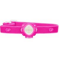 GP Batteries Taschenlampe »GP Discovery CH31, LED Kids Stirnleuchte pink/magenta«, GP Stirnleuchte, 40 Lumen, inkl. 2x CR2025 Knopfzellen, Leuchtzeit 6h, Leuchtweite 8m, abnehmbare Leuchte